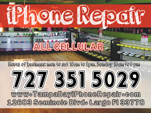 Software Company «All Cellular - iPhone Repair - We Buy Phones», reviews and photos, 12683 Seminole Blvd, Largo, FL 33778, USA