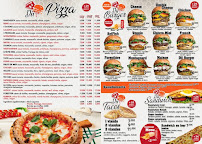 Menu du DII Pizza & Burgers à Nice
