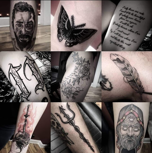 Explore small chest tattoo ideas for men, creative tattoo ideas in Valparaiso, available at Elysium Studios