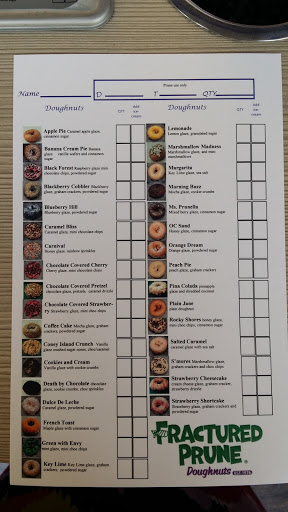 Donut Shop «The Fractured Prune», reviews and photos, 10209 Grand Central Ave, Owings Mills, MD 21117, USA