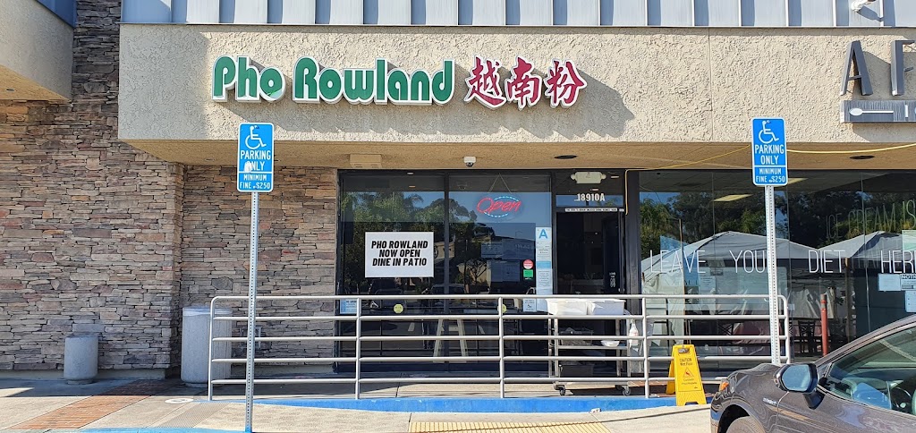 Pho Rowland Vietnamese Restaurant 91748