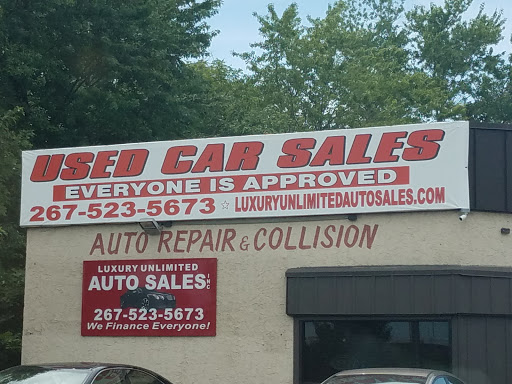 Luxury Unlimited Auto Sales Inc., 2907 Old Lincoln Hwy, Trevose, PA 19053, USA, 