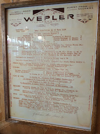 Carte du Le Wepler à Paris