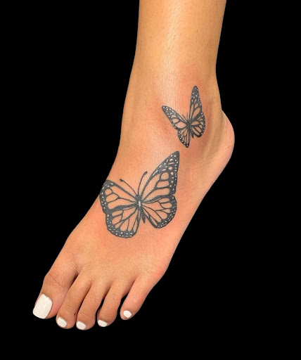 Explore tattoo ideas for guys calf, creative tattoo ideas in Modesto, available at Elaborate Tattoos