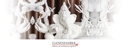 Ganesha Bangkok เช่าบูชาพระพิฆเนศสีขาวผิวงาช้าง