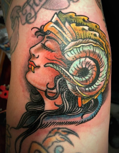 Explore tattoo ideas for first born, creative tattoo ideas in Gilbert, available at Fifth Estate Tattoo