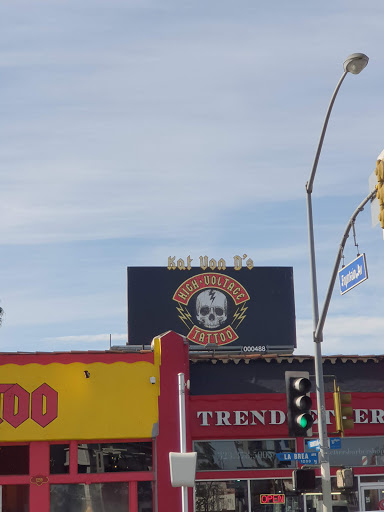 Tattoo Shop «High Voltage Tattoo Nc», reviews and photos, 1259 N La Brea Ave, West Hollywood, CA 90038, USA