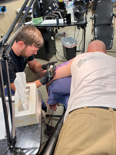 Explore tattoo ideas for upper back, creative tattoo ideas in Gulfport, available at Jack & Dianes Tattoo