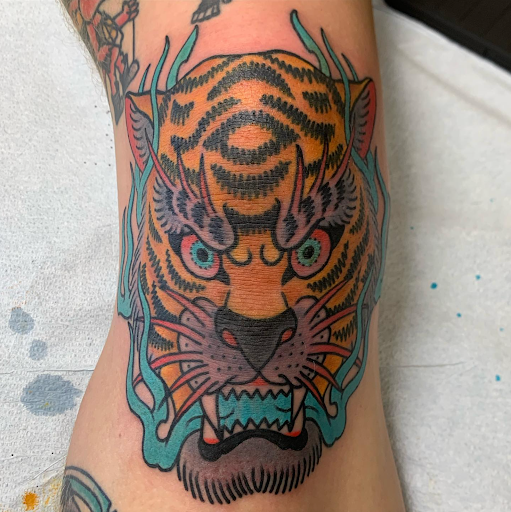 Explore smoky mountain tattoo ideas, creative tattoo ideas in Wahiawa, available at American Made Tattoo