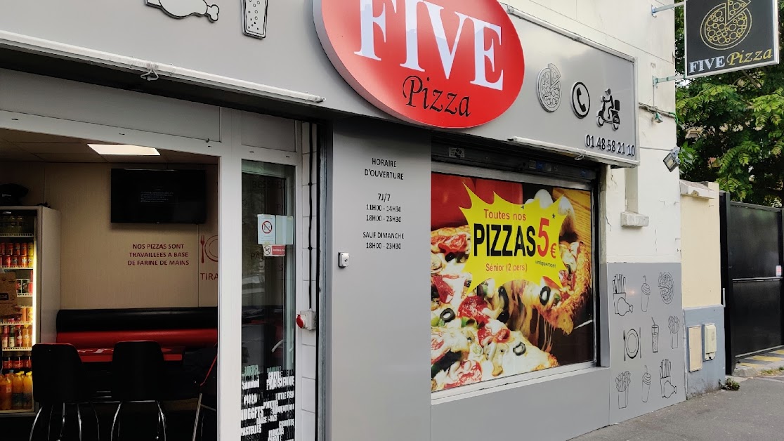 Pizzeria Bagnolet & Les Lilas | PIZZA FIVE à Bagnolet