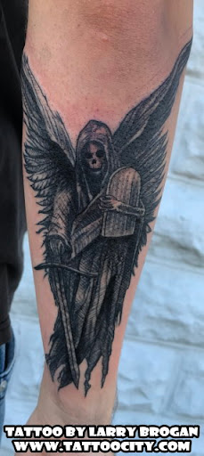 Find cool emo tattoo ideas for your next unique tattoo in Lockport at Tattoo City by Larry Brogan
