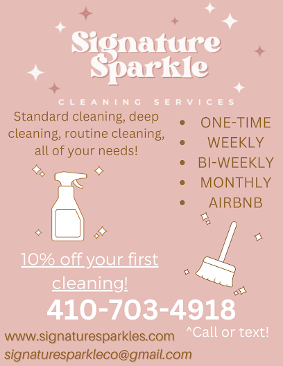 Signature Sparkle Cleaning Services