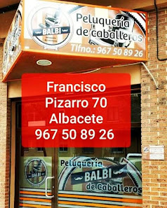 Peluquería de caballeros BALBI C. Francisco Pizarro, 70, 02004 Albacete, España