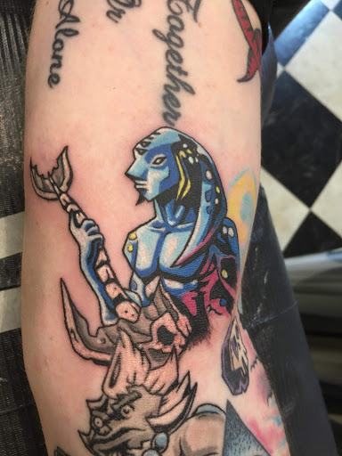 Explore bow tattoo ideas, creative tattoo ideas in Augusta, available at Mr. Tattoo