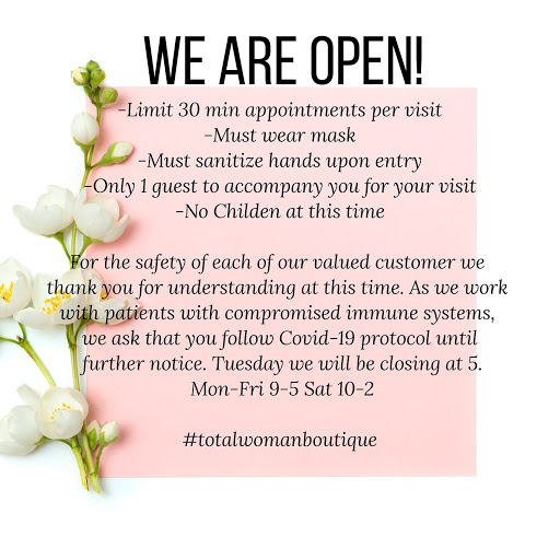 Orthotics & Prosthetics Service «The Total Woman Boutique», reviews and photos, 9244 Florida Blvd Suite C, Baton Rouge, LA 70815, USA