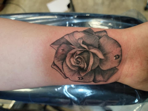Explore tattoo leg ideas, creative tattoo ideas in Kenosha, available at Kenosha Tattoo Company