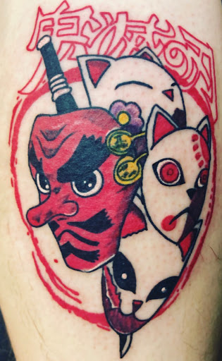 Explore black and grey tattoo filler ideas, creative tattoo ideas in Orlando, available at Alejandro Tattoo & Body Piercing - Orlando