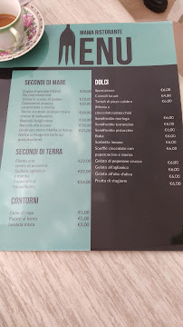 Restaurant QCINO Osteria Moderna à Rome (le menu)