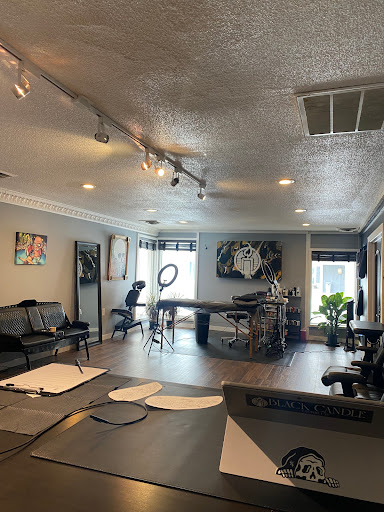 Explore mother and 3 sons tattoo ideas, creative tattoo ideas in Traverse City, available at Black Candle Tattoo Co.