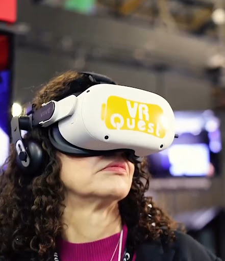 Logo da empresa - VR Quest - Realidade Virtual