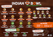 Menu du Indian Bowl Toulouse à Toulouse