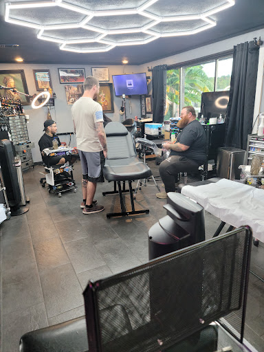 Explore art nouveau tattoo ideas, creative tattoo ideas in Willis, available at Half Pint Tattoo Studio