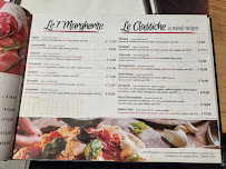 Carte du Pizzeria Sciuscià à Palermo