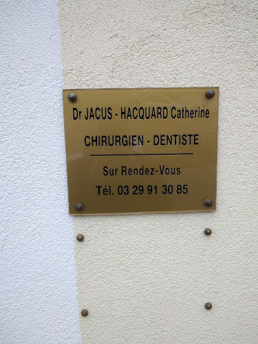 Dentiste Jacus-Hacquard Catherine Lérouville