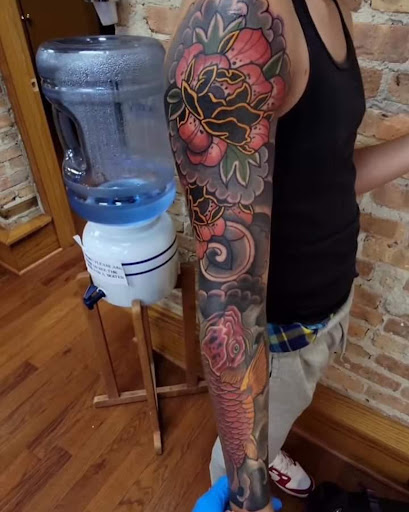 Explore japanese word tattoo ideas, creative tattoo ideas in Saint Paul, available at Black Coffin Tattoo