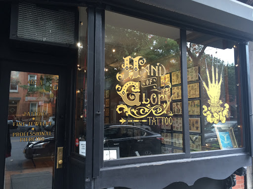 Explore calligraphy tattoo ideas, creative tattoo ideas in Brooklyn, available at Hand of Glory Tattoo & Piercing