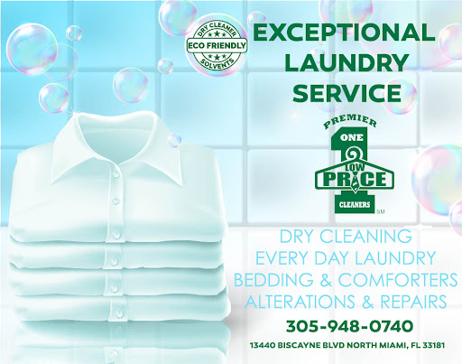 Dry Cleaner «One Low Price Dry Cleaners», reviews and photos, 13440 Biscayne Blvd, North Miami, FL 33181, USA