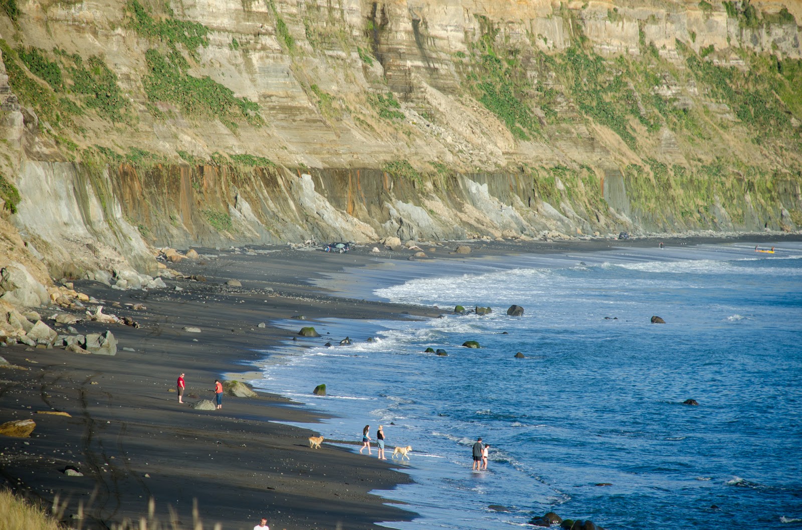 Foto de Ohawe Beach localizado em área natural