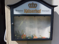 Menu du Ristorante & Pizzeria bei Matteo à Kronach