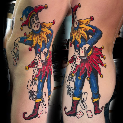 Explore raven tattoo ideas, creative tattoo ideas in Honolulu, available at Sacred Art Tattoo Waikiki