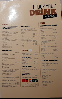 Menu du Roadhouse Restaurant Ancona à Ancona