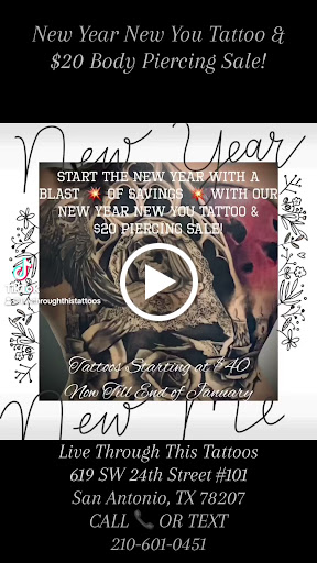 Explore back of the arm tattoo ideas, creative tattoo ideas in San Antonio, available at Its Live Through This Tattoos, Supplies, & Piercings