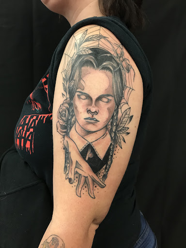 Explore dolly parton tattoo ideas, creative tattoo ideas in Lake Isabella, available at Sacred heart tattoo