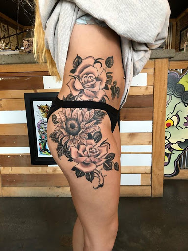 Explore 1992 tattoo ideas, creative tattoo ideas in Dunn, available at Heart and Hammer Tattoo Co.