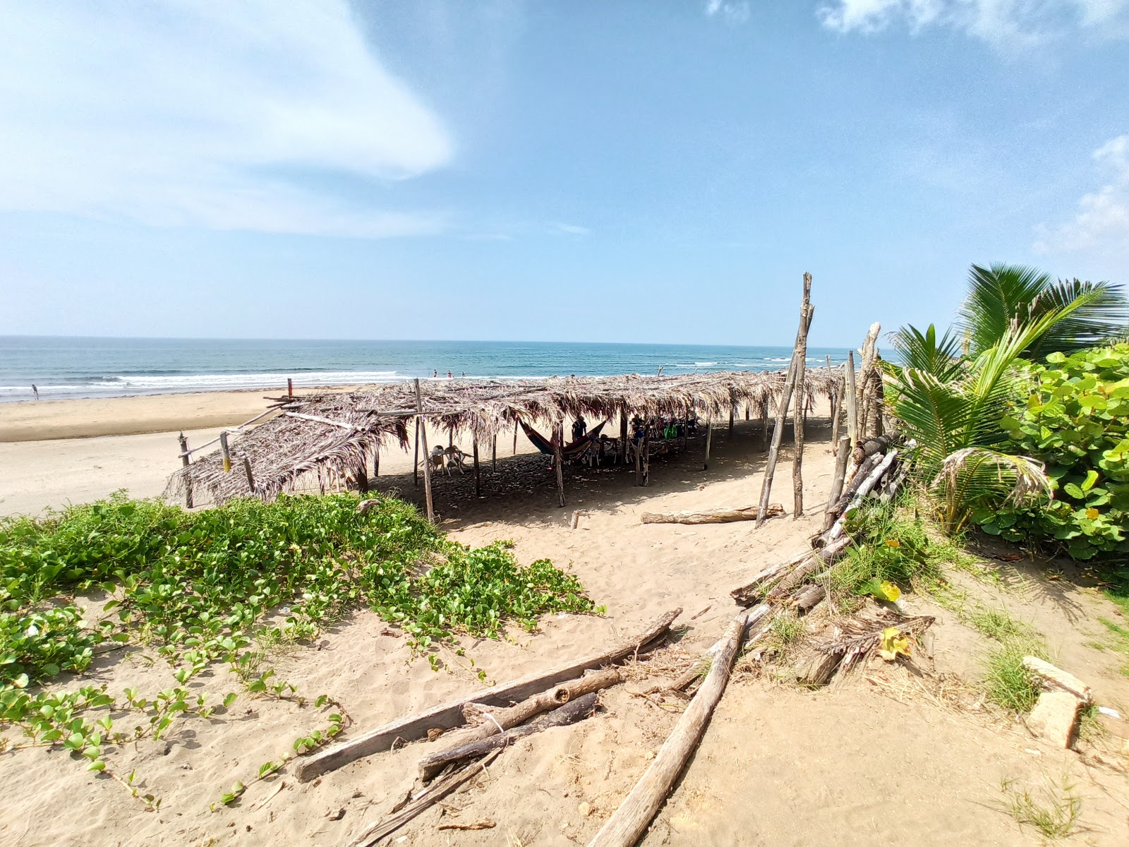 Playa Las Palmitas 🏖️ Punta Gorda, Veracruz, Mexico - detailed features,  map, photos, image size:1600x1200