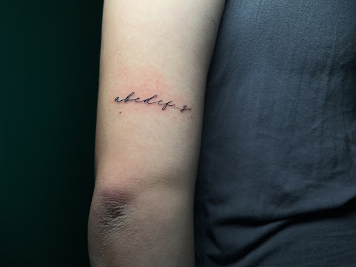 Explore side of hand tattoo ideas, creative tattoo ideas in Borger, available at KatLovo Tattoo