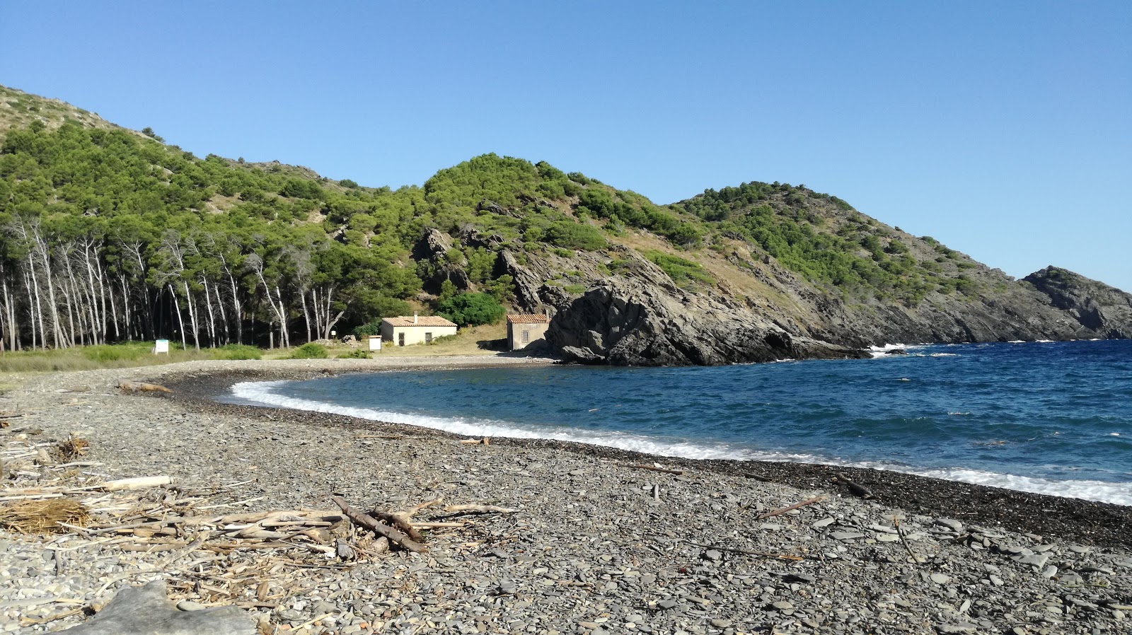 Photo of Cala Tavallera with small bay