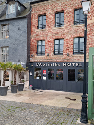 Parking Hotel L'absinthe à Honfleur