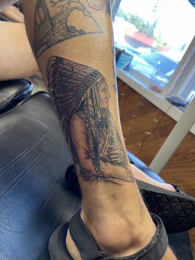 Explore hawaiian tattoo ideas for men, creative tattoo ideas in Des Moines, available at Skin Kitchen Tattoo