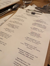 Tigermilch à Cologne menu