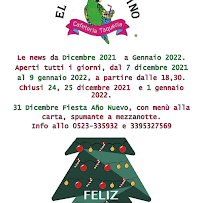 Restaurant mexicain El Tropico Latino à Piacenza (le menu)