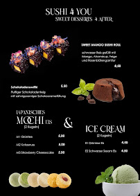 Restaurant Sushi4you à Landstuhl (le menu)
