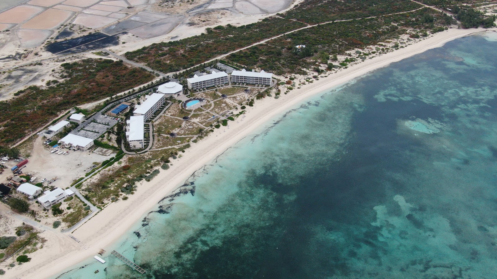 Zdjęcie East Bay Caicos z przestronna zatoka