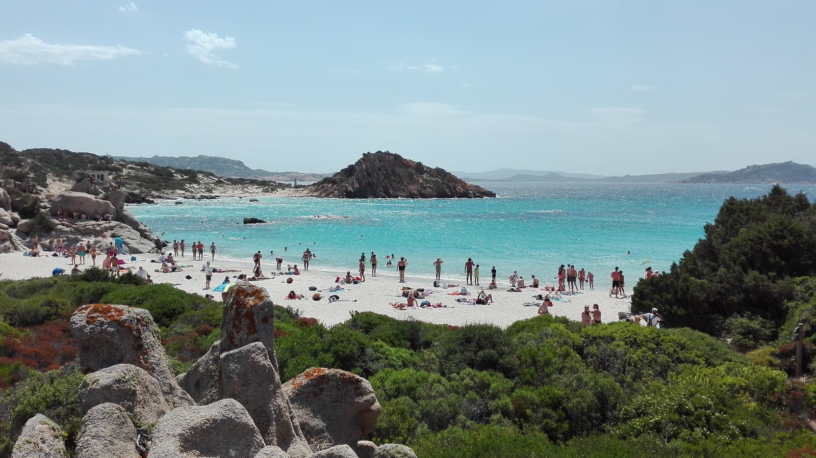 Photo of Cala Granara beach located in natural area
