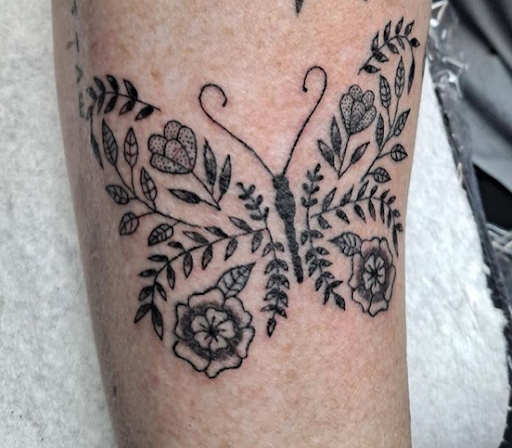 Explore mountain range tattoo ideas, creative tattoo ideas in Franklin, available at Broadway Ink Tattoos and Piercings