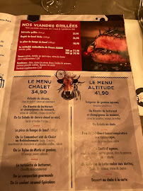 Restaurant Le Châlet de mon Père Restaurant St Herblain à Saint-Herblain (la carte)